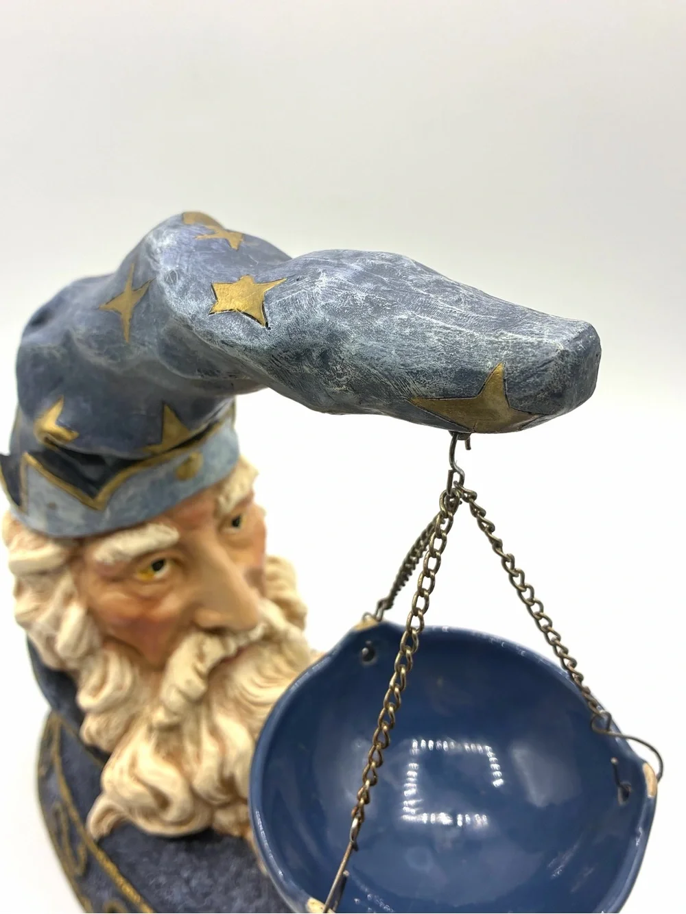 Vintage Yankee Candle Mystical Wizard Tart Wax Warmer Tea Light Holder Retired